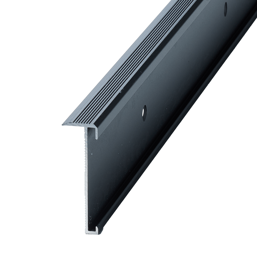 Trapprofielset pvc Zwart 4X130cm