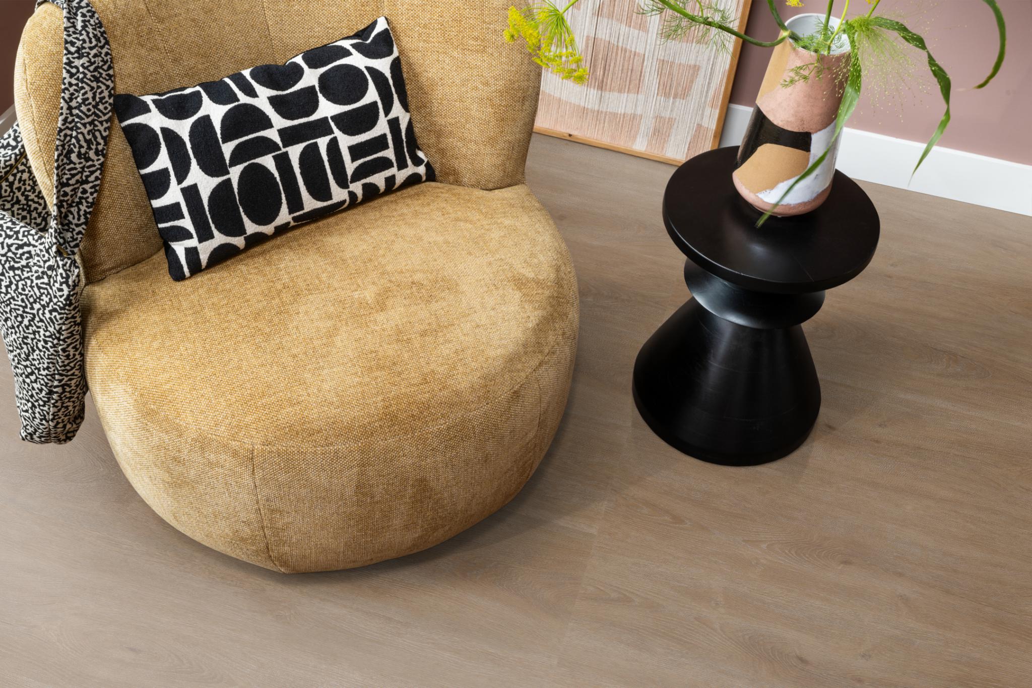 Ambiant Robusto Dark Oak PVC Staal