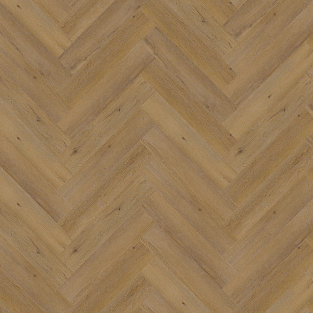 Sol Donker Eiken Plak PVC Visgraat