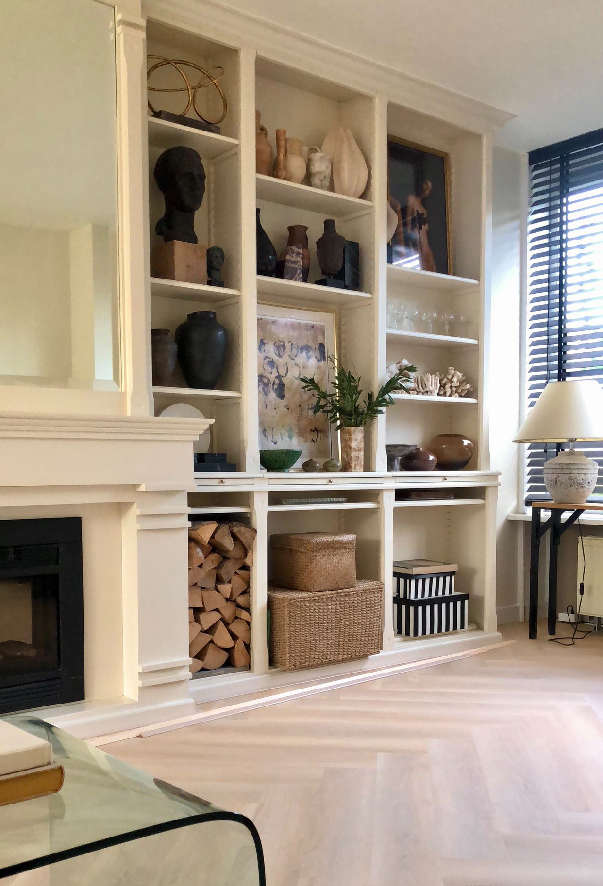 Floer Balein Beige walvisgraat XXL PVC Click