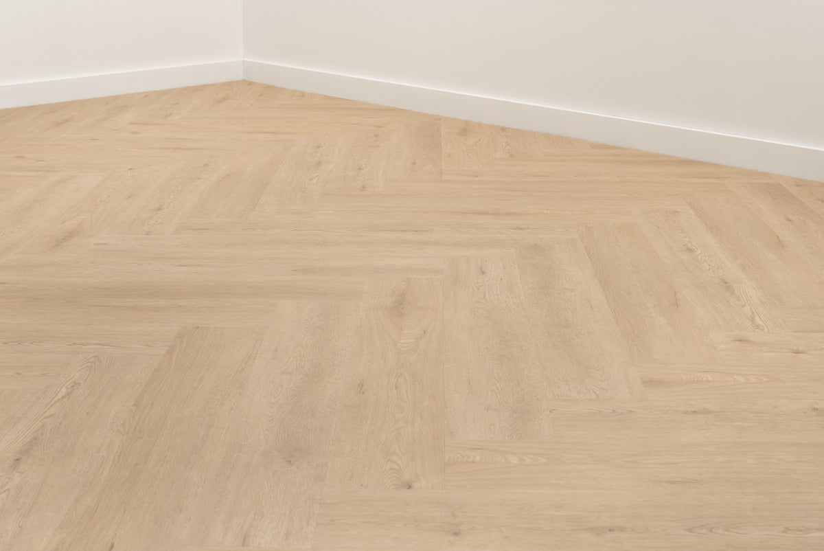 Floer Gaia Grijsbeige Walvisgraat XXL PVC Click