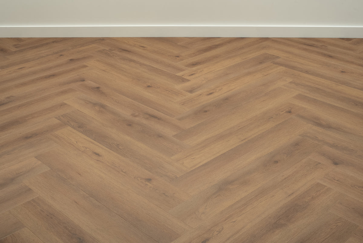 Floer Narwal Noot Bruin Walvisgraat XXL PVC Click