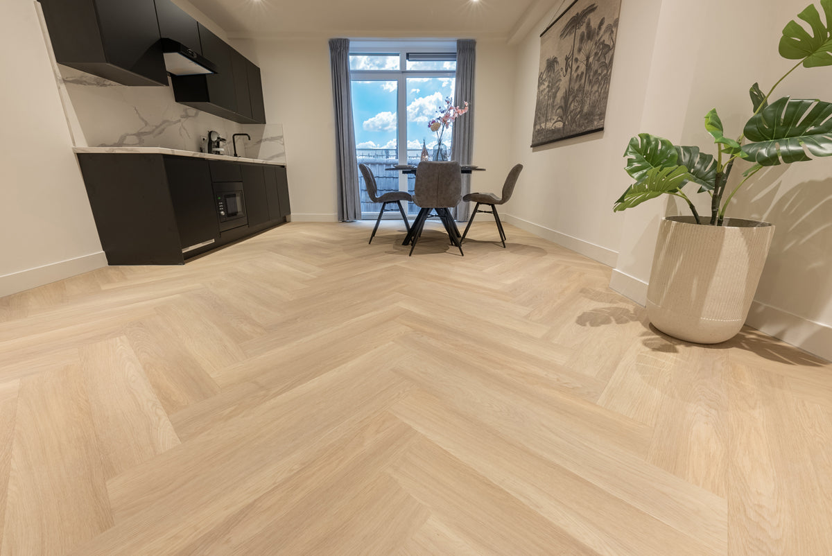 Floer Noordkaper Natuur Walvisgraat XXL PVC Click