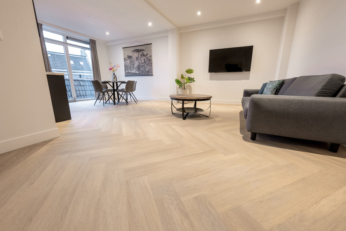 Floer Noordkaper Natuur Walvisgraat XXL PVC Click