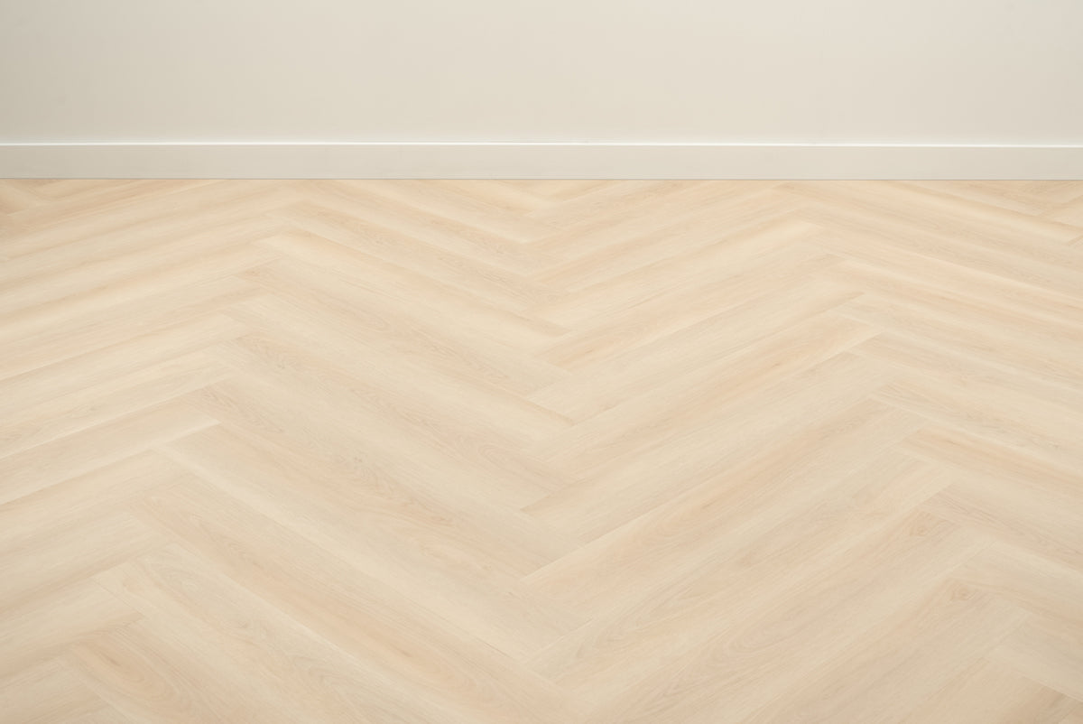 Floer Balein Beige Walvisgraat XXL Plak PVC