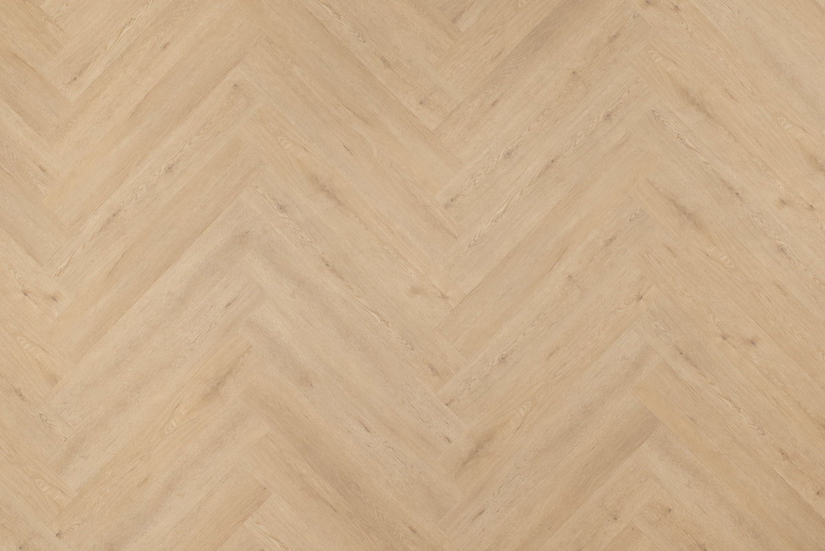 Floer Gaia Grijsbeige Walvisgraat XXL PVC Staal