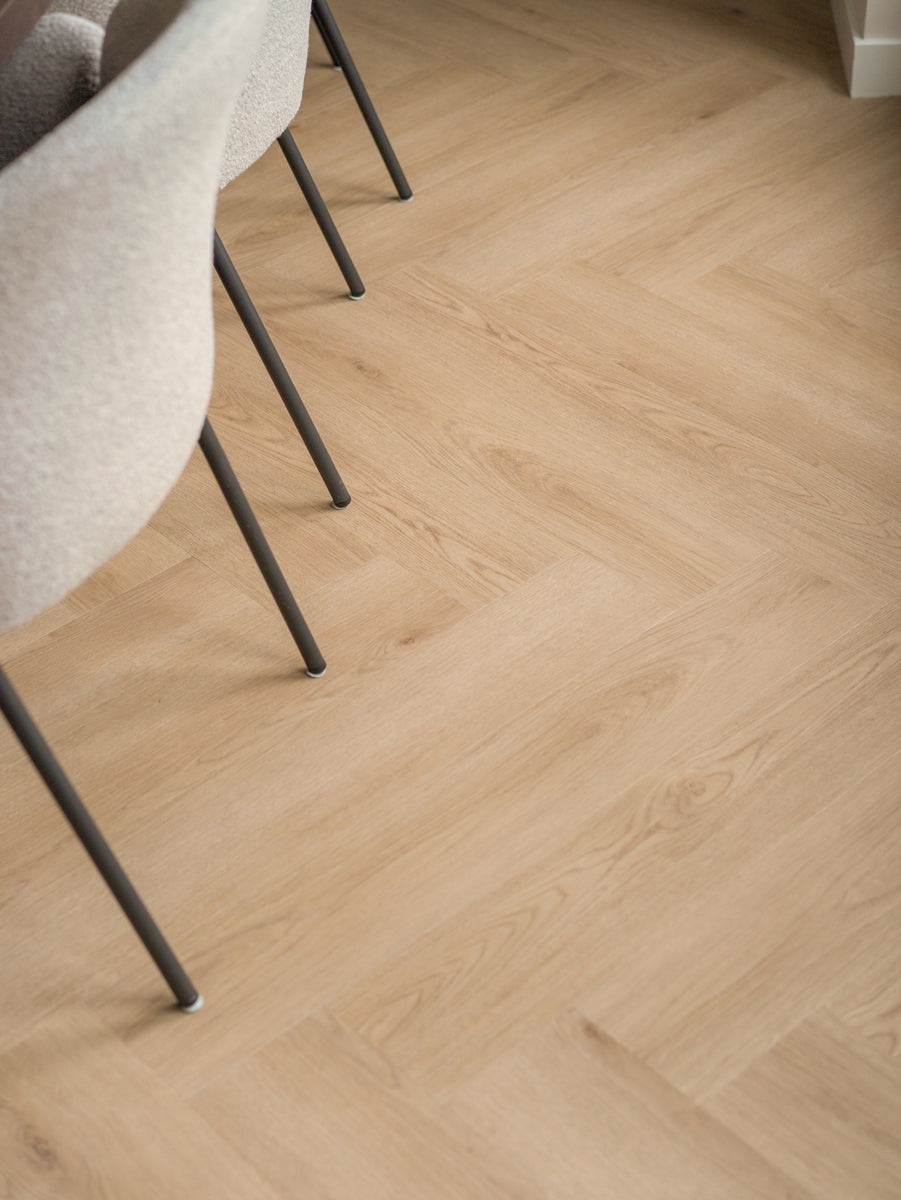 Floer Bryde Bruin Walvisgraat XXL PVC Click