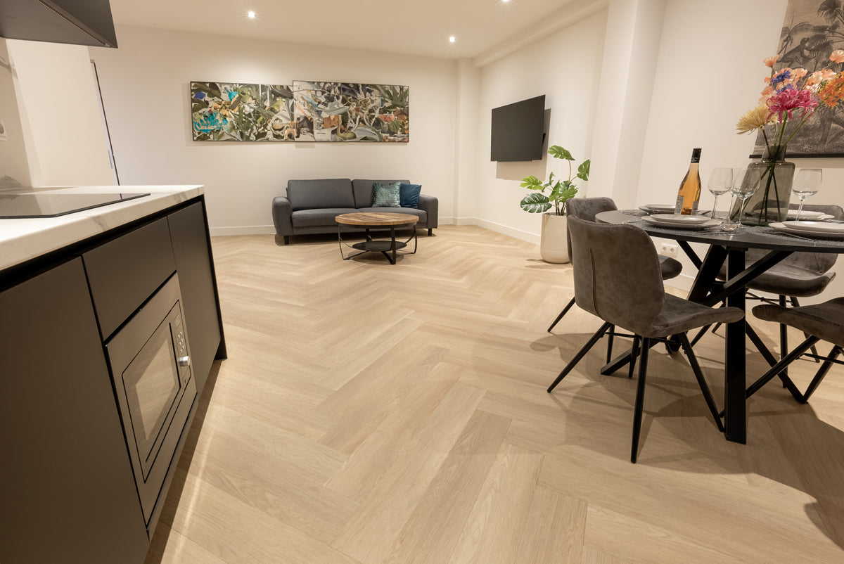 Floer Noordkaper Natuur Walvisgraat XXL PVC Staal