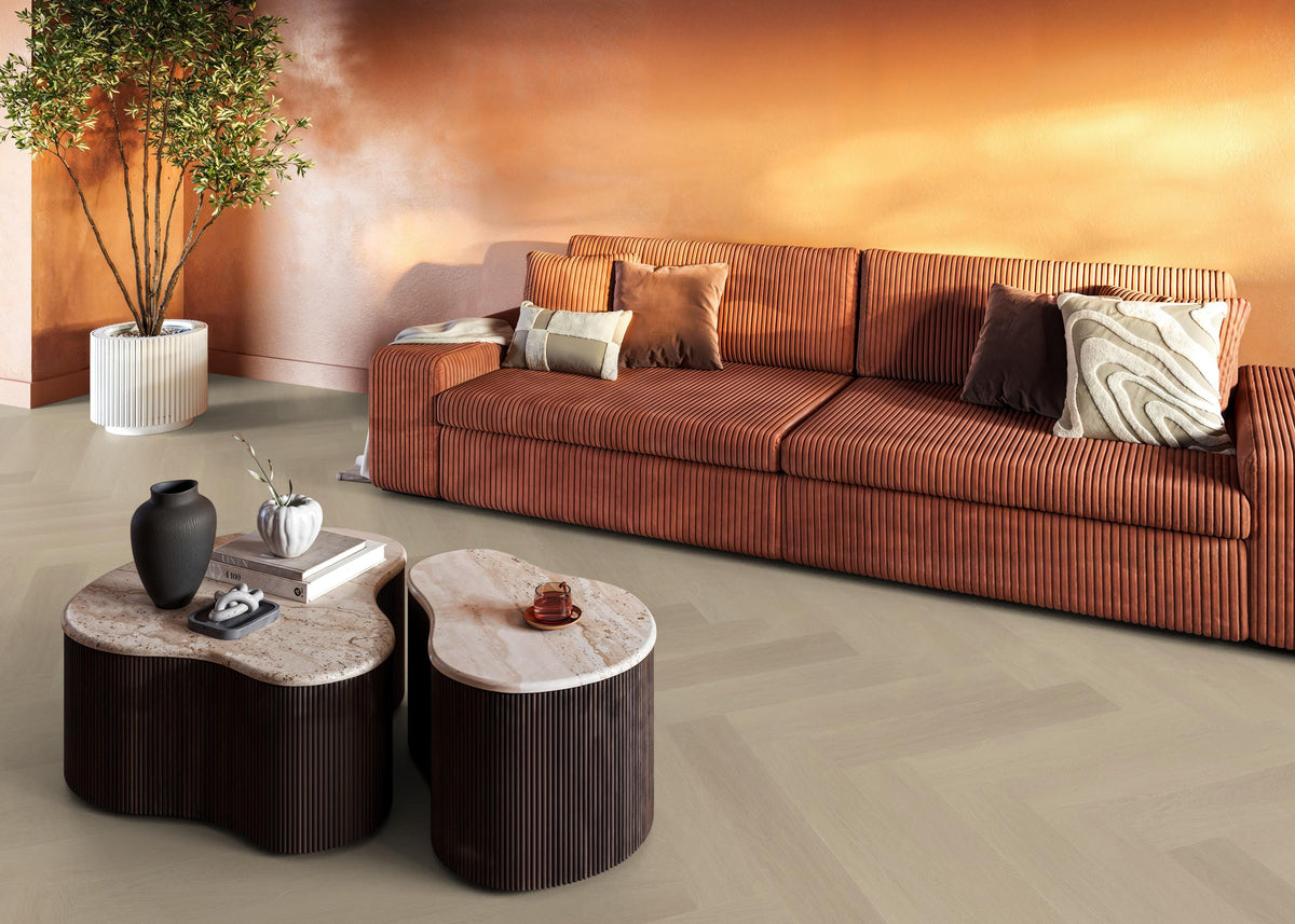 Spigato Estino visgraat dryback beige - afbeelding 6