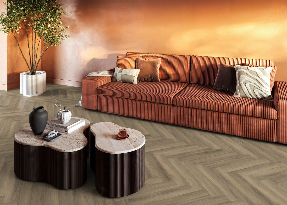 Spigato Avanto visgraat dryback light brown - afbeelding 6