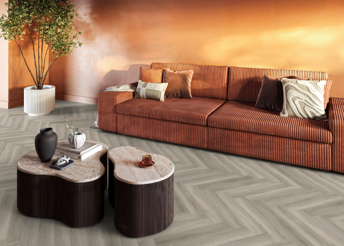 Spigato Avanto visgraat dryback grey - afbeelding 6