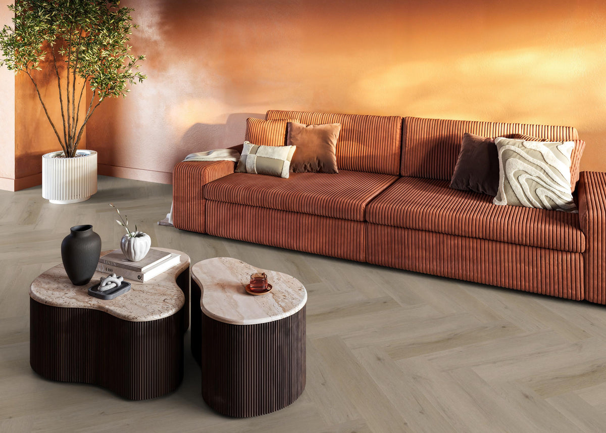 Spigato Vivero visgraat dryback light oak - afbeelding 6