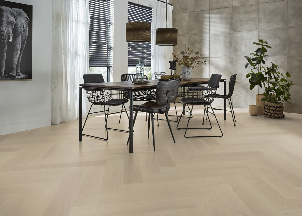 Spigato Estino visgraat dryback beige - afbeelding 10