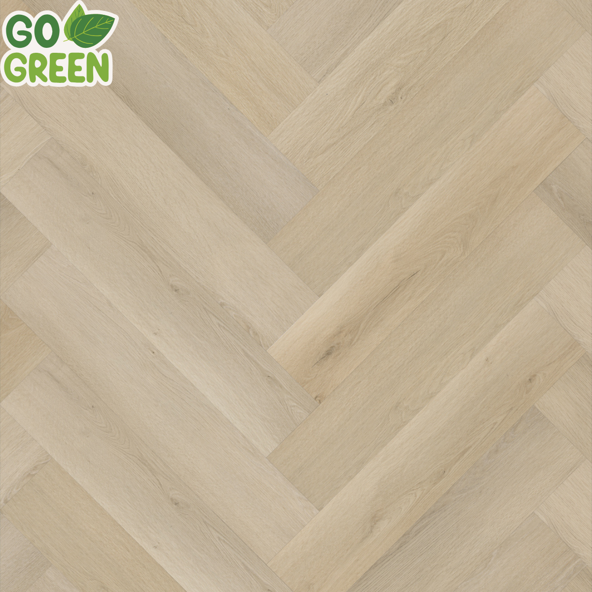 GreenGold Licht eiken Walvisgraat XXL Plak PVC