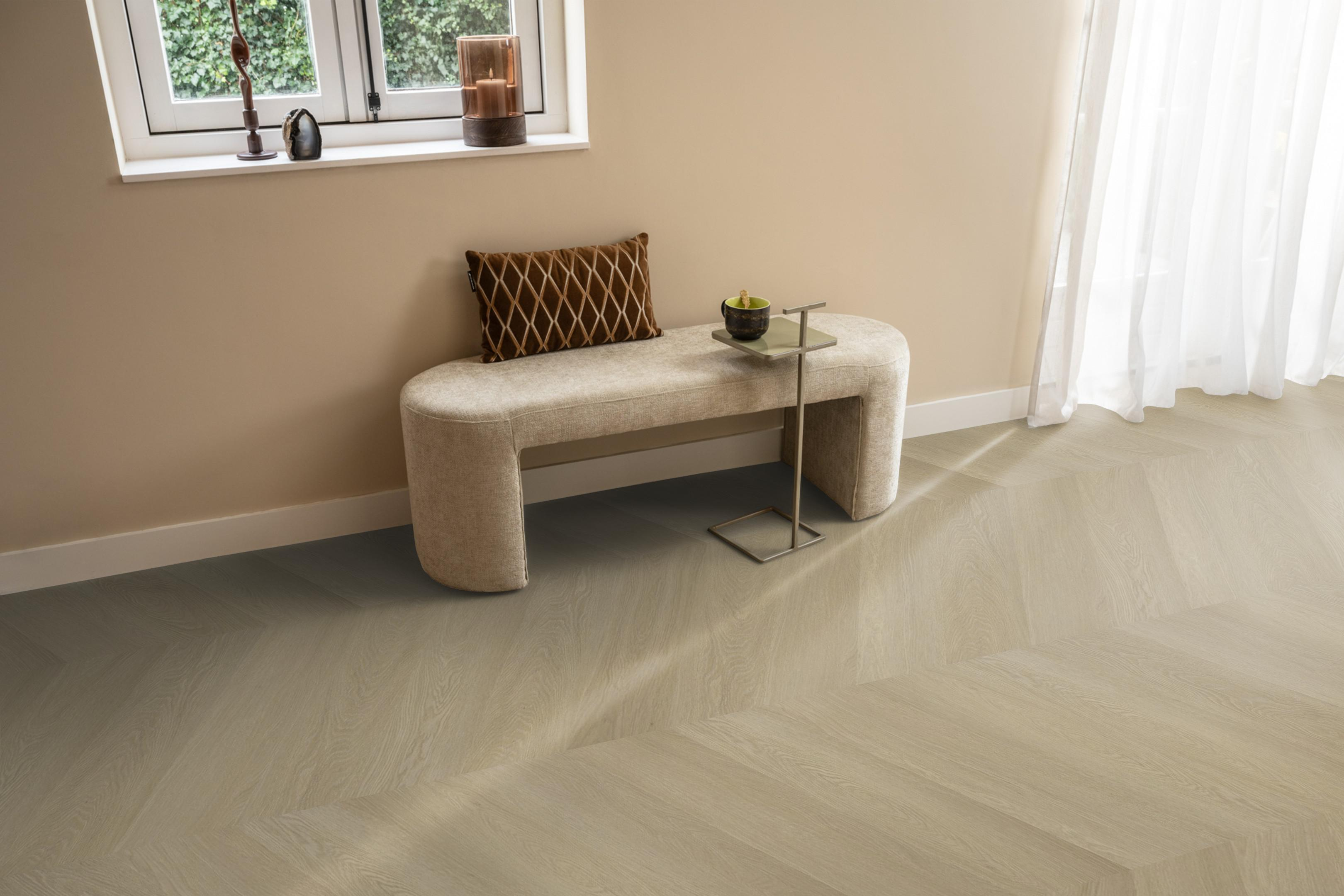 Ambiant Spigato Estino Natural oak Hongaarse punt dryback