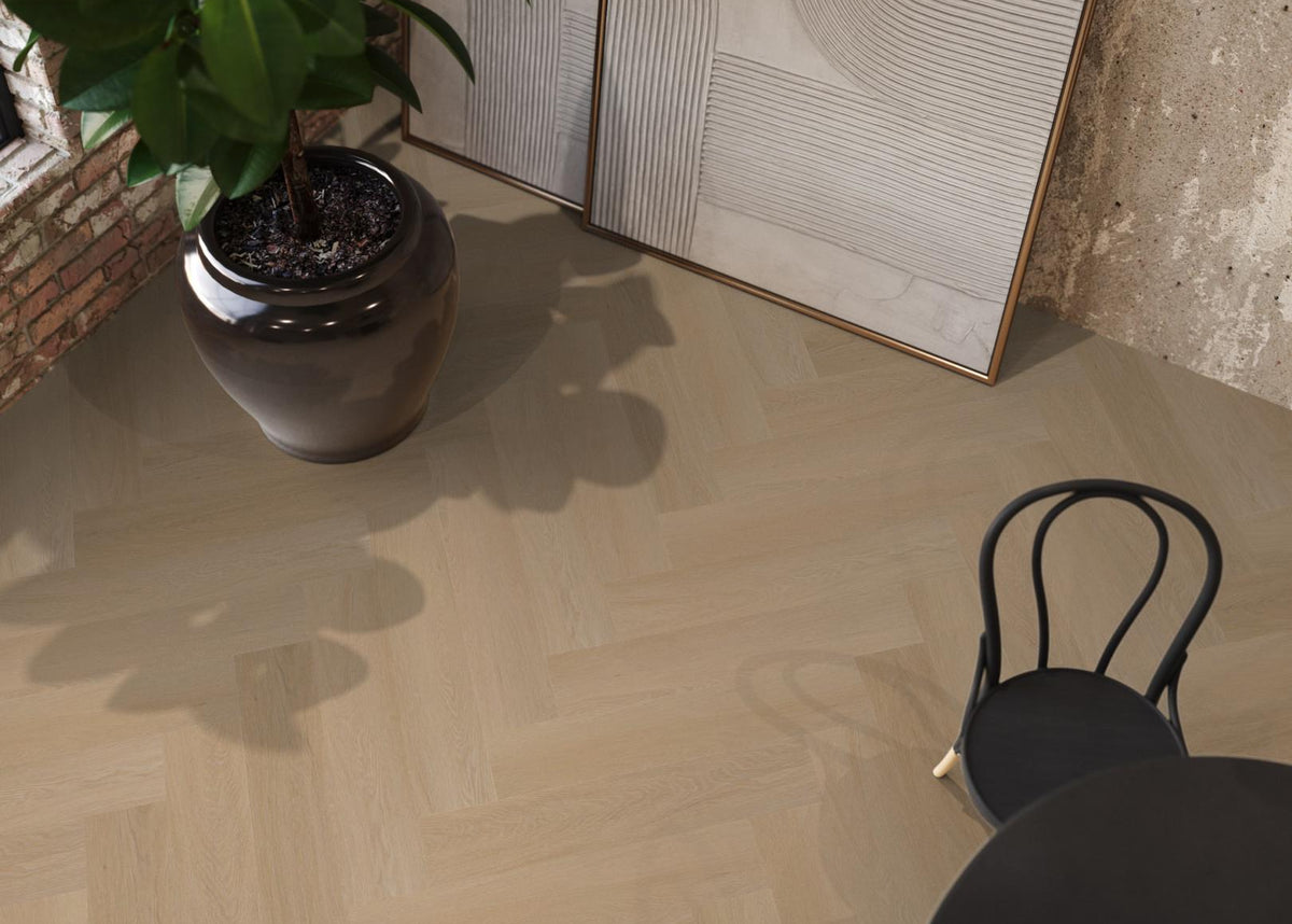 Spigato Estino visgraat dryback natural oak - afbeelding 8